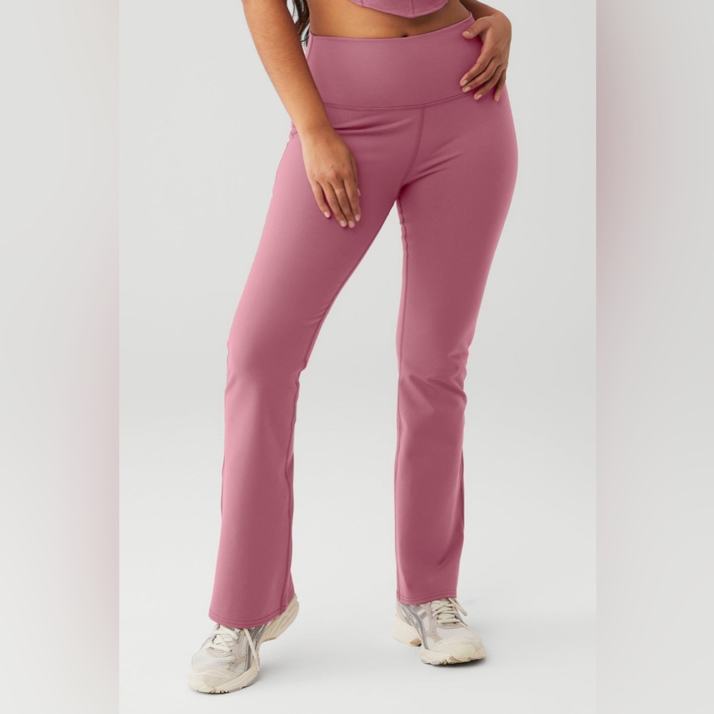 Alo Yoga Airbrush High Waist 7/8 Bootcut Legging - Mars Clay